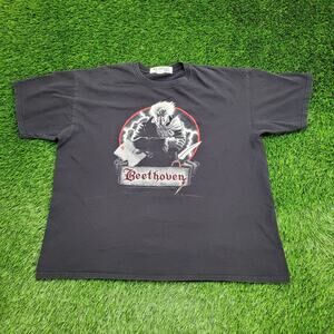 Beethoven Trans-Siberian Pianist Shirt 2XL 25x27 Orchestra